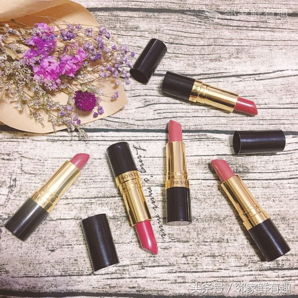 revlon露华浓流光凝彩唇膏,revlon露华浓口红006试色