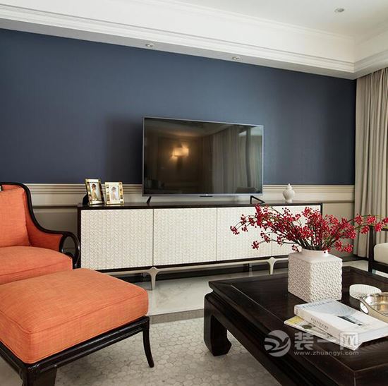 海派元素厦门恒亿尚品湾147平简约美式4房2厅案例效果