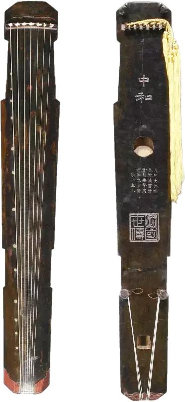 中国历代古琴图片大全,中国古琴图谱