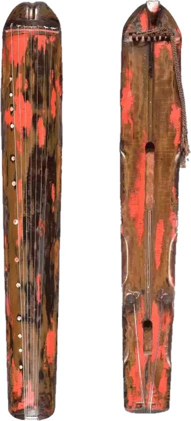 中国历代古琴图片大全,中国古琴图谱