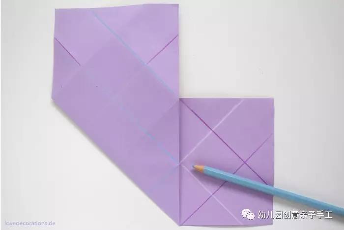 插花瓶的花朵折纸简单幼儿园,儿童手工折纸花瓶大全