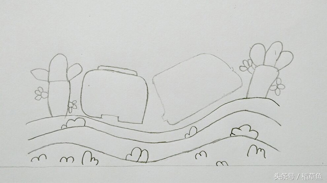 简笔画公路的画法步骤,一步一步教画开车的司机简笔画