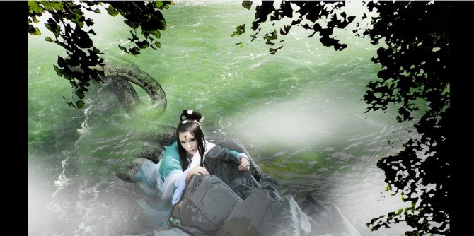 民间故事变异巨蟒,民间故事千年巨蟒