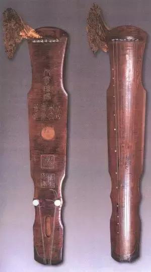 中国历代古琴图片大全,中国古琴图谱