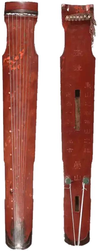 中国历代古琴图片大全,中国古琴图谱