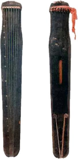 中国历代古琴图片大全,中国古琴图谱