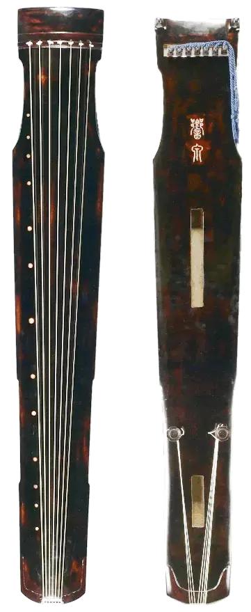 中国历代古琴图片大全,中国古琴图谱