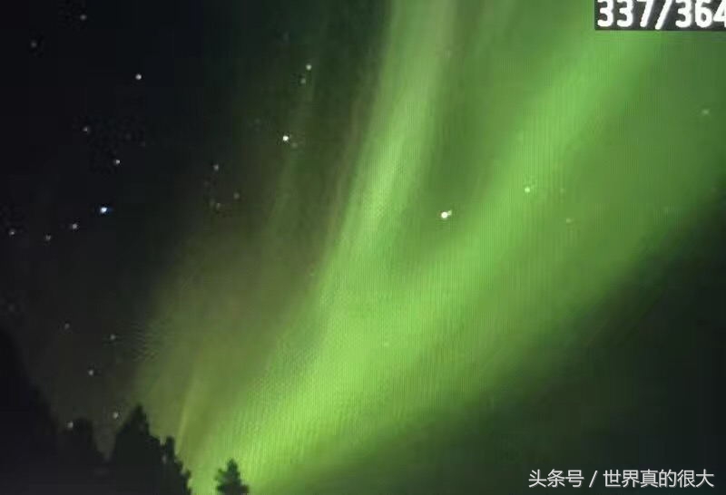 北纬66°34，我与极光相遇
