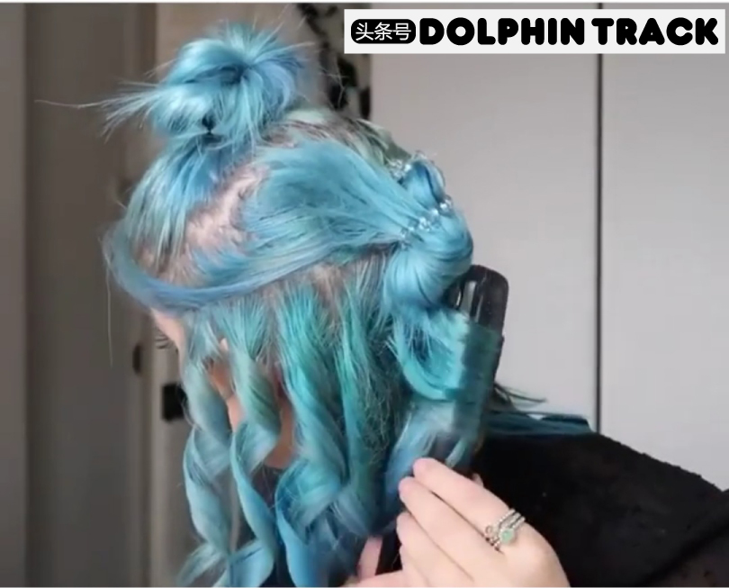 ins短发丝带编发,编发教程ins风短发