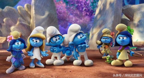 萌就一个字!“蓝精灵3”变西游记组团打怪,蓝精灵女儿国萌翻了