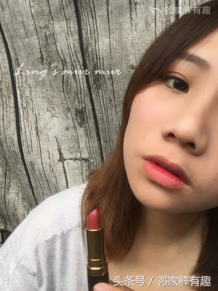 revlon露华浓流光凝彩唇膏,revlon露华浓口红006试色