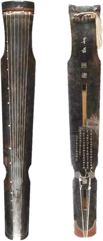 中国历代古琴图片大全,中国古琴图谱