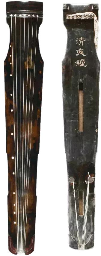 中国历代古琴图片大全,中国古琴图谱