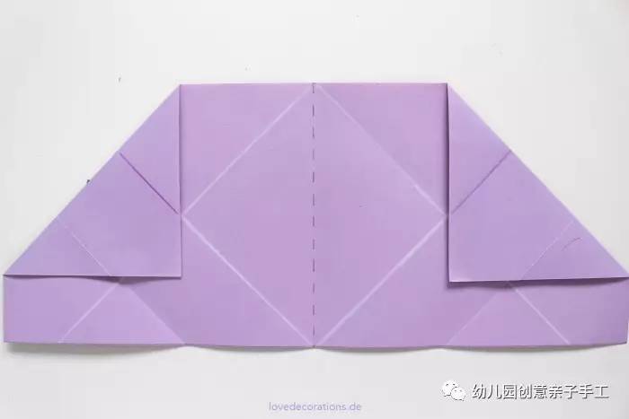 插花瓶的花朵折纸简单幼儿园,儿童手工折纸花瓶大全