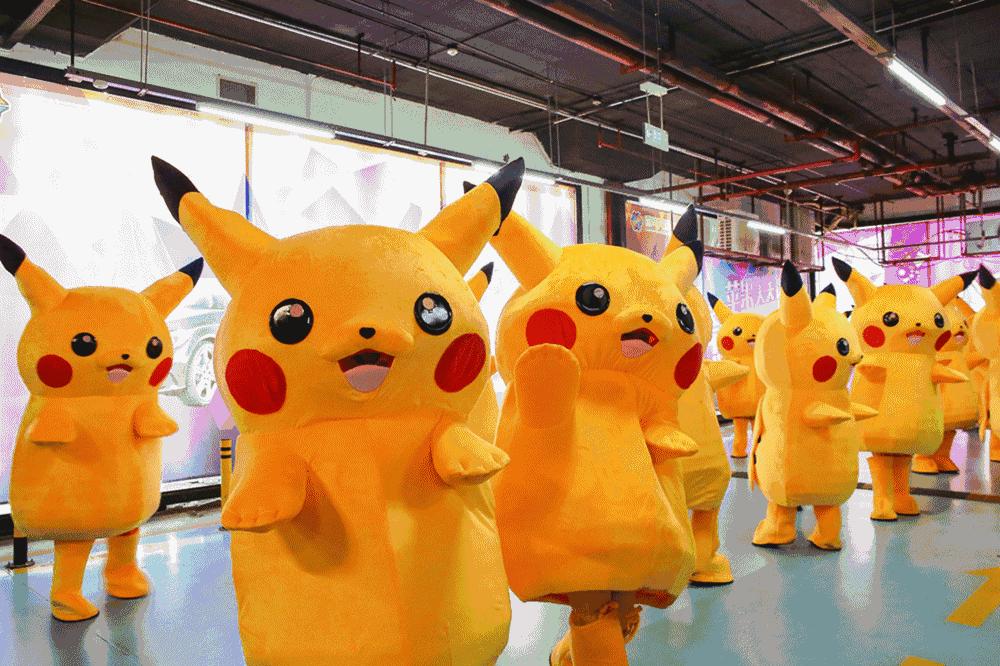 “遭受”十万伏特暴击!20只皮卡丘惊喜出没,要被萌哭了!