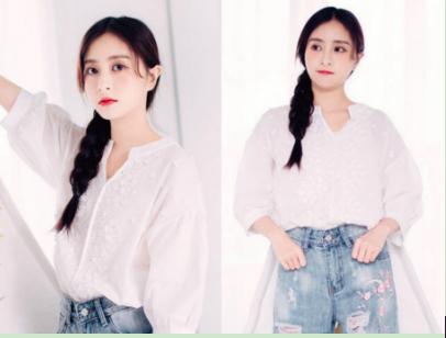 头发刚洗完怎么扎长发好看,长发夏季怎么扎好看又不热