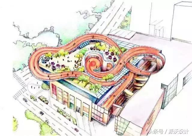 购物中心最新的建筑,购物中心楼顶