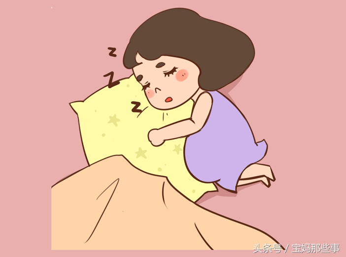 孕后期睡觉的正确方式,孕晚期是孕妈们最难熬的时刻了