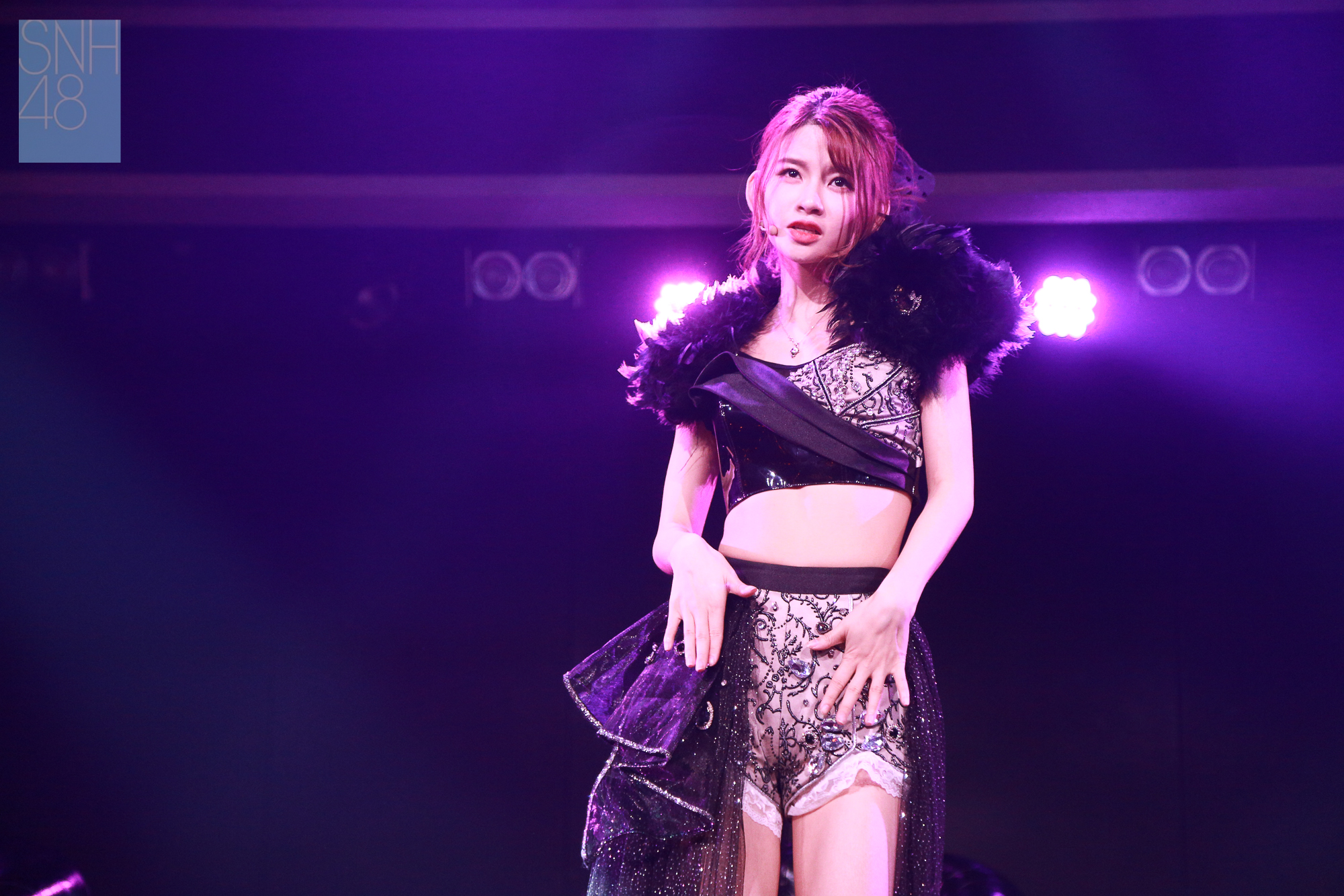 林思意第四届snh48总决选舞台表演,snh48星梦剧院林思意毕业公演