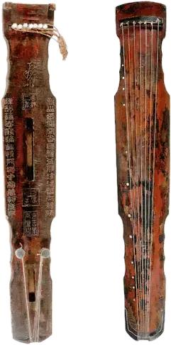 中国历代古琴图片大全,中国古琴图谱