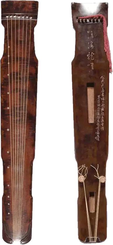 中国历代古琴图片大全,中国古琴图谱