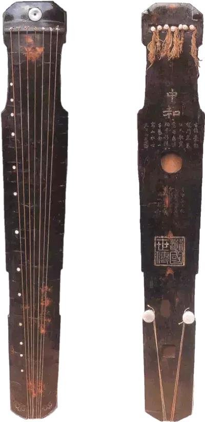 中国历代古琴图片大全,中国古琴图谱