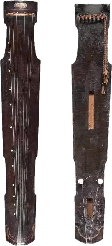 中国历代古琴图片大全,中国古琴图谱