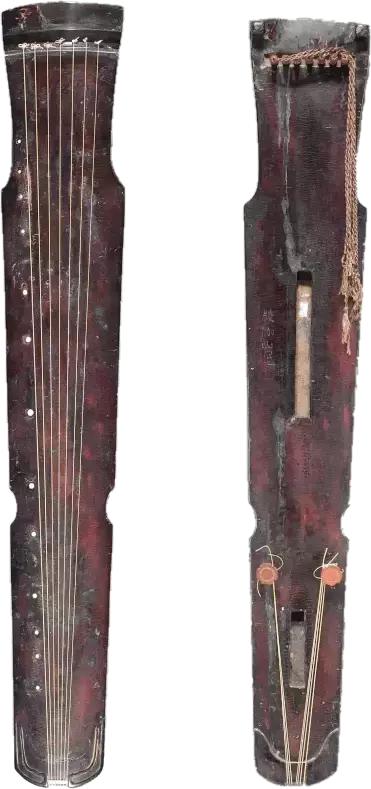 中国历代古琴图片大全,中国古琴图谱