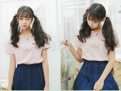 头发刚洗完怎么扎长发好看,长发夏季怎么扎好看又不热