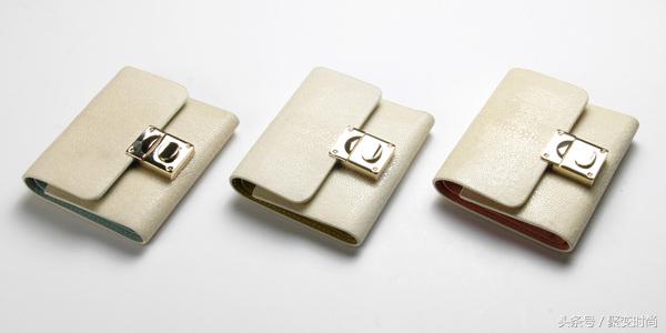 当遇上米色珍珠鱼皮具，珍珠鱼皮革的珍珠光彩才终于名副其实