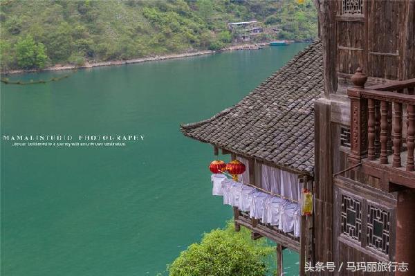 乌江百里画廊景区全景,千里乌江百里画廊古镇