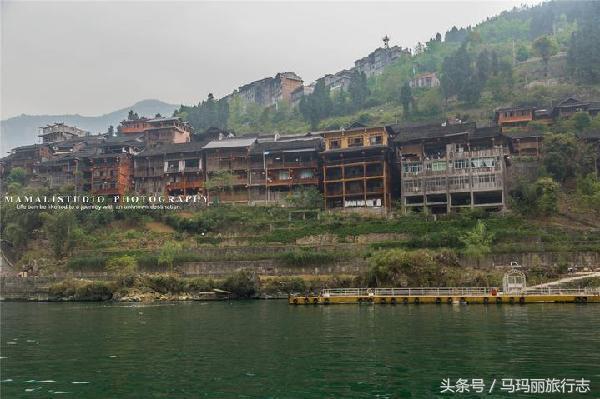 乌江百里画廊景区全景,千里乌江百里画廊古镇