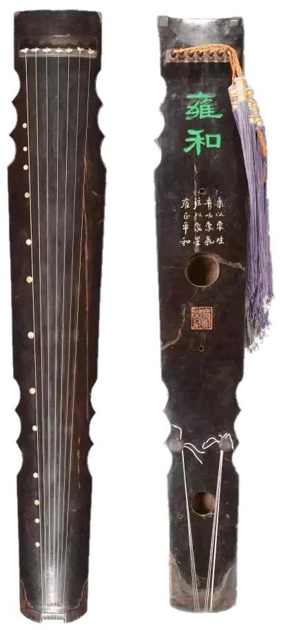 中国历代古琴图片大全,中国古琴图谱