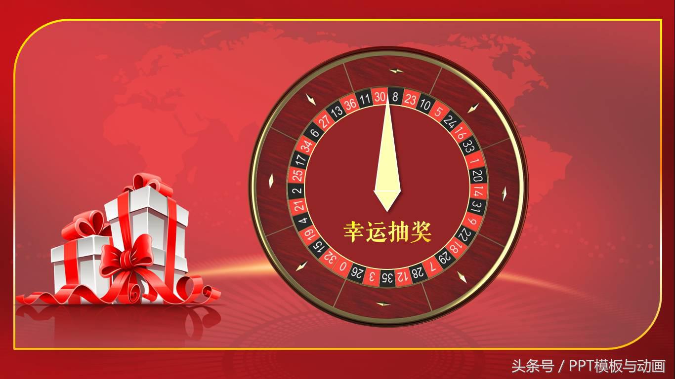 怎么在ppt中做抽奖的动画,ppt动画制作教程抽奖