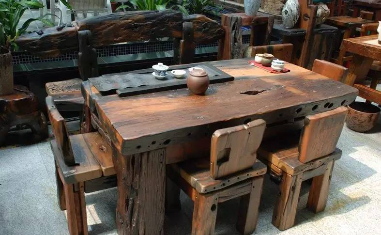 老船木茶桌哪个款式好,如何选购老船木茶桌椅