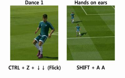 fifaol3庆祝动作后空翻,fifaol3庆祝踢人