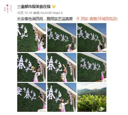 真爱再跨界推出“长安春色”茶