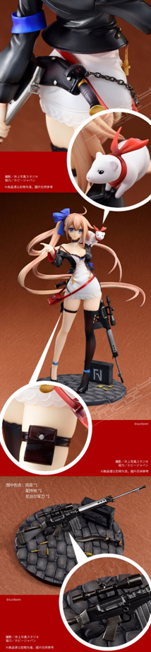 360°美颜舔不够！Hobbymax新作“少女前线FAL”全球开订惊艳亮相！