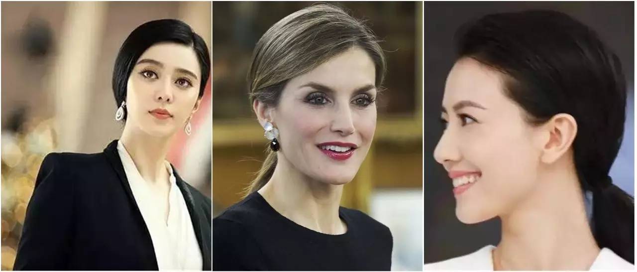 职场知性优雅发型,适合职场人的干练发型