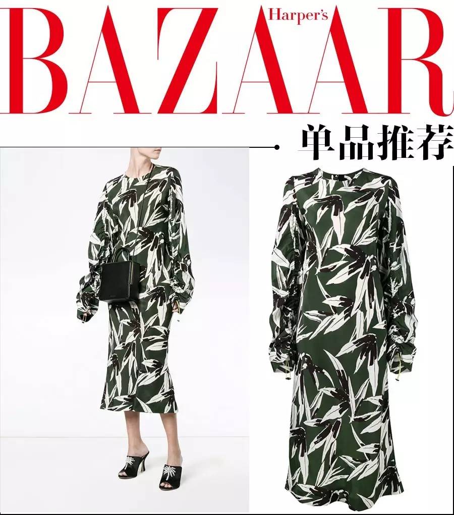 复古印花连衣裙怎么搭配好看,复古印花连衣裙适合优雅的女人穿