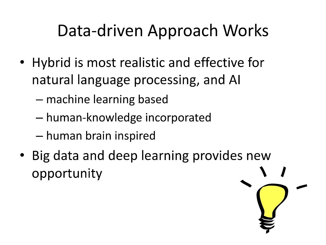 华为李航:NLP有5个基本问题,深度学习有4个做得很好(PPT)|北大AI公开课