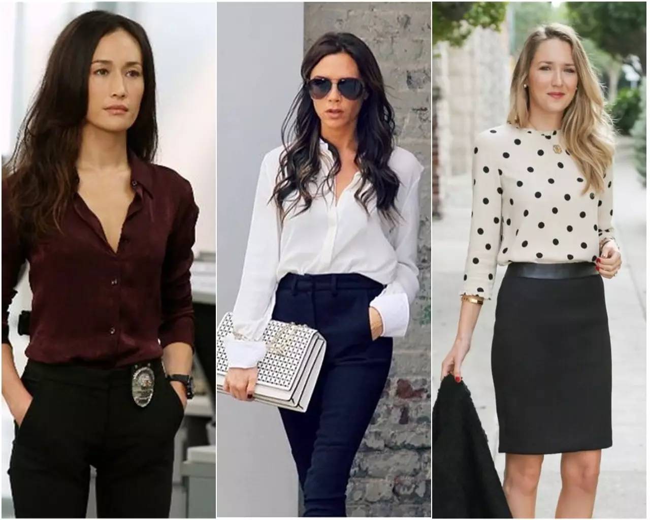 职场知性优雅发型,适合职场人的干练发型