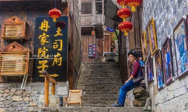 乌江百里画廊景区全景,千里乌江百里画廊古镇