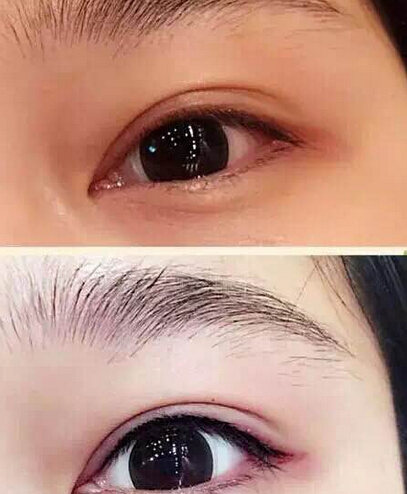 收藏美瞳,半永久美瞳线全过程教程