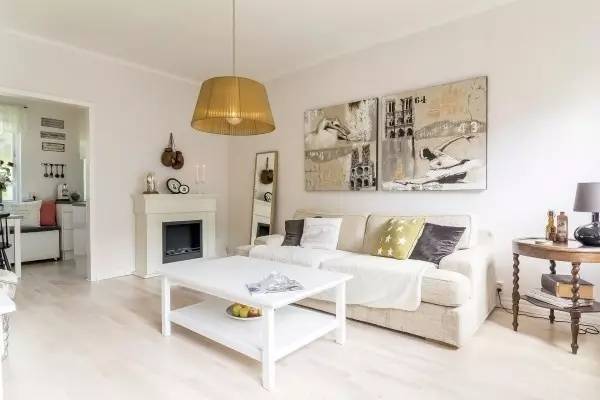 5万装修95平米房子三室二卫,小窝装修43平