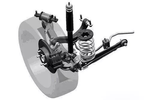 悬架系统工作原理和结构演示,一分钟读懂汽车视频