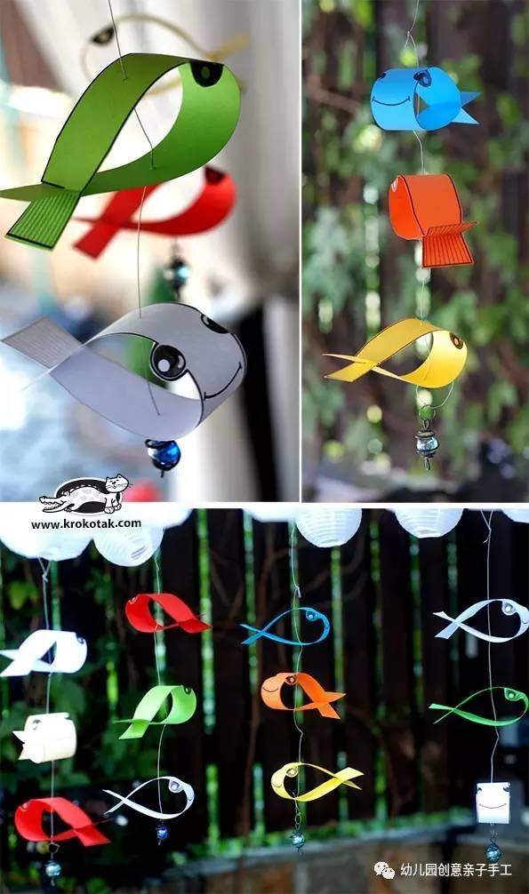 幼儿园亲子手工作品3-5人玩法,幼儿亲子小手工简单