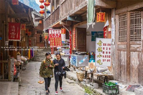 乌江百里画廊景区全景,千里乌江百里画廊古镇