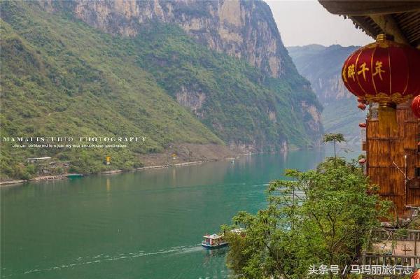 乌江百里画廊景区全景,千里乌江百里画廊古镇