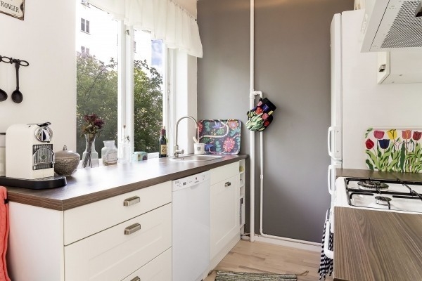 5万装修95平米房子三室二卫,小窝装修43平